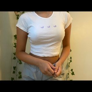 Brandy Melville butterfly top.